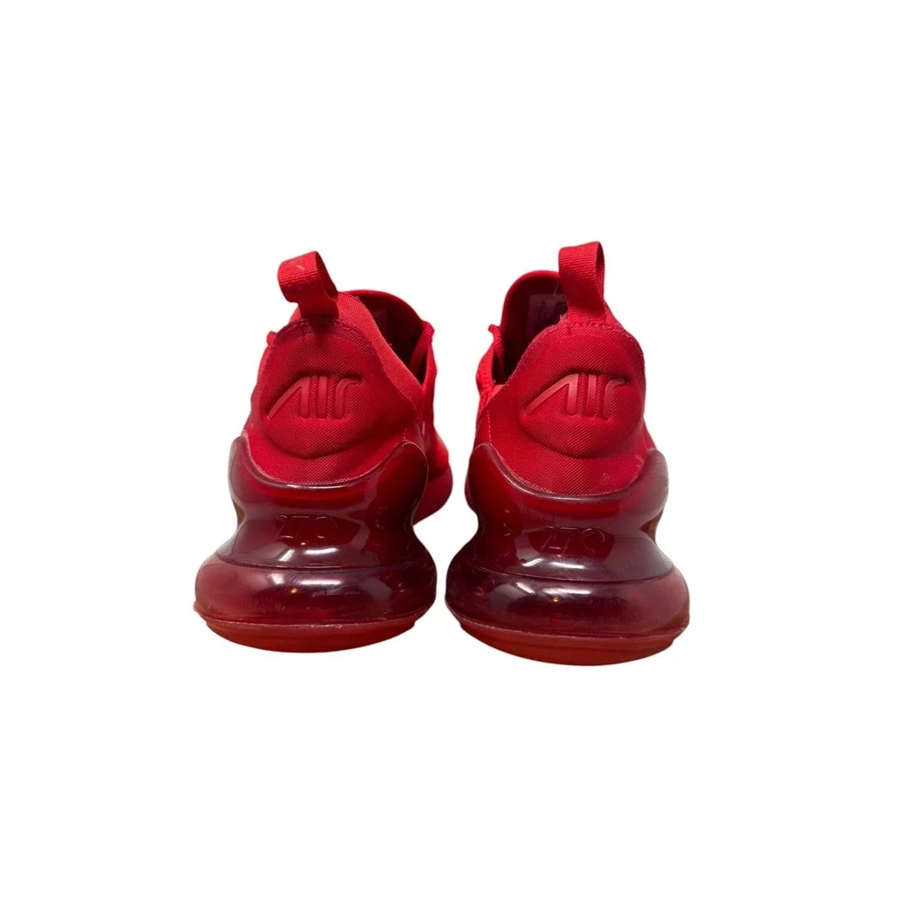 Nike Air Max 270 Mens Size 15 Red CV7544-600 Triple Red Mesh Sneakers